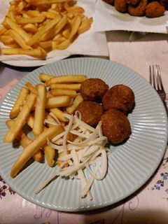 Vöröslencse fasírt gluténmentes, laktózmentes, vegán recept fotója