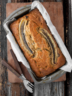 A picture of Cardamom Chocolate Banana Bread.