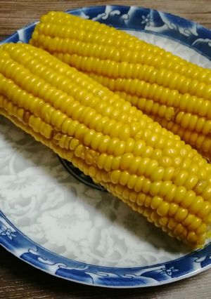 蒸甜玉米 的食譜成品照片
