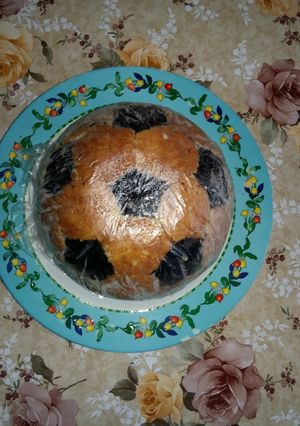 صورة لوصفة كيكة كرة القدم ب الآيس كريم