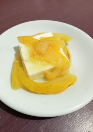 Una foto de Dulce de papayuela