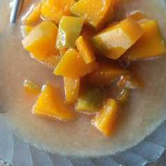 รูปของ Kolak labu kuning a.k.a kolak waluh