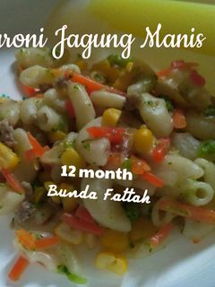 Foto resep 20. MPASI | Makaroni Jagung Manis 🌽