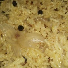 A picture of Onion rice.