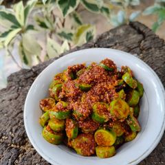 A picture of Tindora pickle.