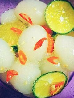 Foto resep Asinan rambutan