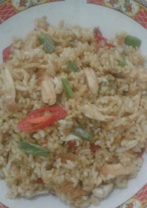 Foto resep Nasi goreng ayam