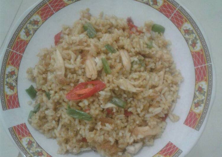 Cara memasak Nasi goreng ayam Anti Gagal