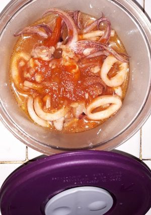 Foto resep Cumi Asam Manis (MPASI 1y+)