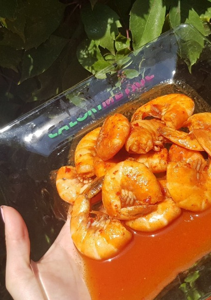Una foto de 11. Camarones a la diabla