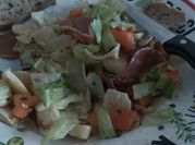 Une photo de salade melon