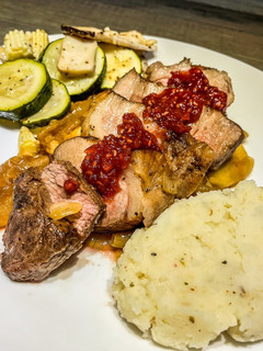 肉桂蘋果烤豬排 的食譜成品照片