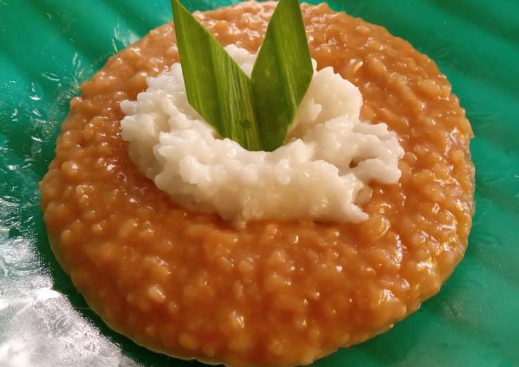 Resep Bubur Merah Putih Gurih Legit(Cepat dan Mudah) Enak Banget