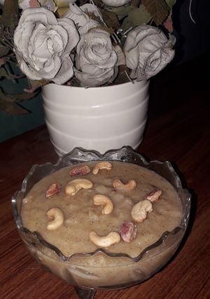 A picture of Suji ka halwa.
