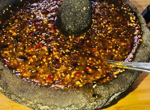 Una foto de CHILE DE MOLCAJETE “Mami Chelo”