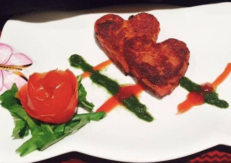 Recipe of Perfect Red Heart Cutlets
