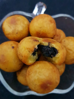Foto resep Bola Ubi Cilembu Isi Big Thunder (ビッグ サンダー)