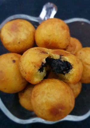 Foto resep Bola Ubi Cilembu Isi Big Thunder (ビッグ サンダー)