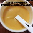 Mpasi 6m 4* kentang salmon kabocha tahu