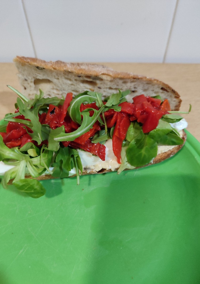 Una foto de Bocadillo saludable