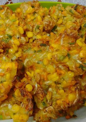 Foto resep Bakwan pelangi