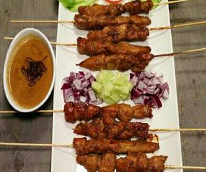 Resep mudah Sate Ayam Madura Mantul Banget