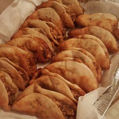 A picture of Fried Tacos.