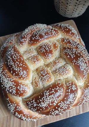 Foto resep Challah Bread - Braided bread
