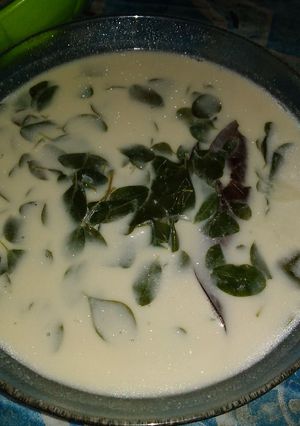 Foto resep Gulai putih daun Kelor