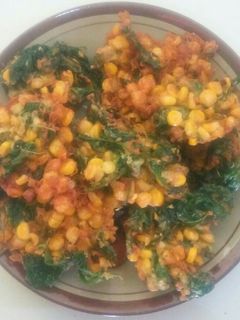 Foto resep Bakwan jagung bayam