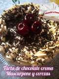 Tarta de Chocolate con crema Mascarpone para cubrir o rellenar tartas 🍰