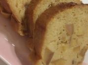 A picture of pancake mix pound cake