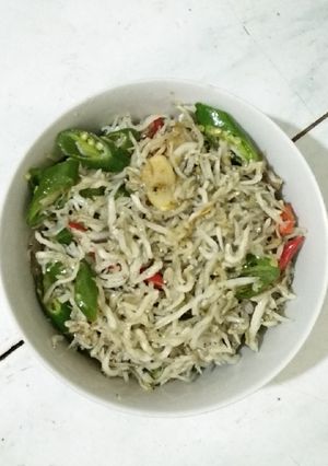 Foto resep Teri Cabe Hijau