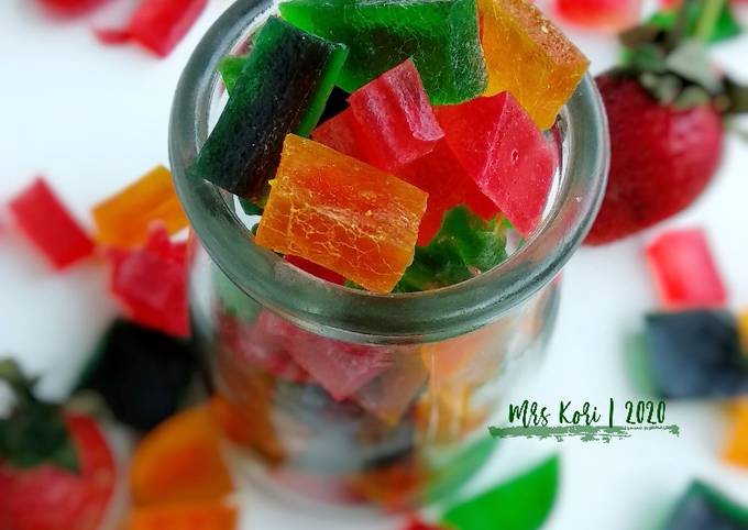 Resep Permen Jelly Oleh Mrs Kori - Cookpad