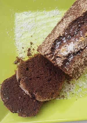 Una foto de Budín de algarroba y yogurth