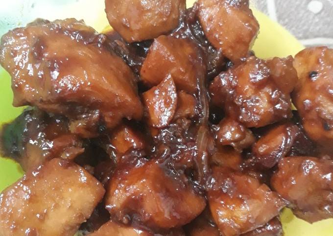 Cara Memasak Resep Ayam Lada Hitam