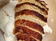 A picture of chicken meatloaf