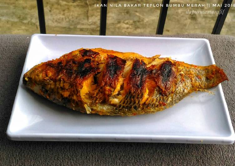 Resep Ikan nila bakar teplon bumbu merah #rabubaru, Lezat