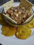 Ceviche de salchicha y queso ⚡