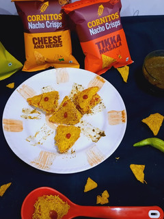 नाचोज कॉर्न पोटैटो सैंडविच(nachos corn potato sandwich recipe in hindi) रेसिपी मुख्य फोटो