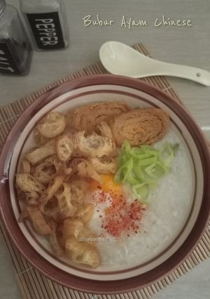 Foto resep Bubur Ayam Chinese