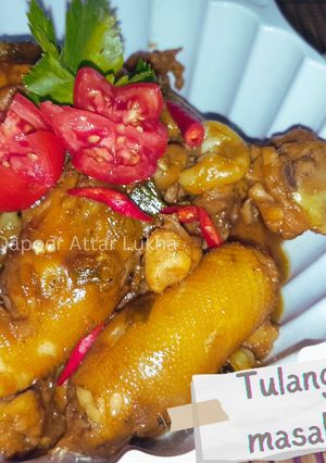 Foto resep GATA-33: TULANG AYAM MASAK KECAP
