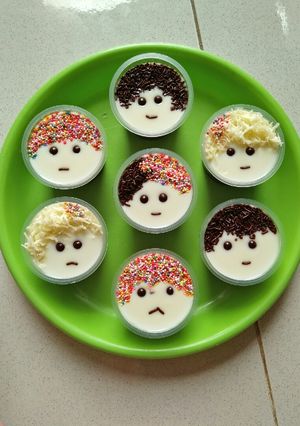 Foto resep Puding kribo simple 💐