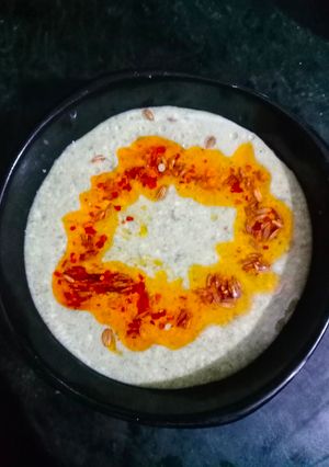 बथुआ का रायता(Bathua ka raita recipe in Hindi) रेसिपी मुख्य फोटो