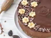 Une photo de datte gâteau