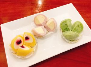 Hình của món Làm bánh mochi kem lạnh.