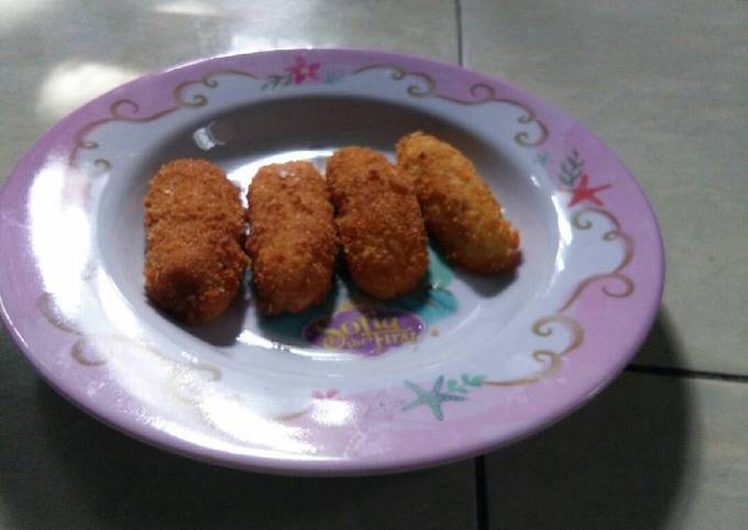 Pisang goreng tepung panir