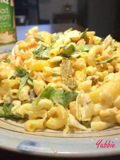 A picture of Pasta salad.