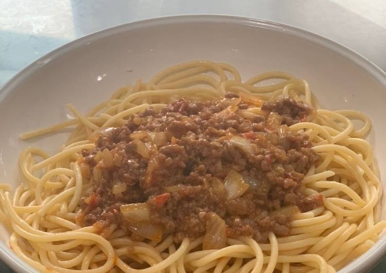 step by step Menyiapkan Spaghetti Bolognaise yang Menggugah Selera