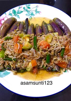 Foto resep Terong Cah Tauge